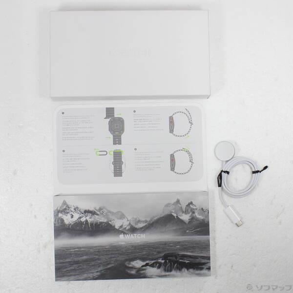 〔中古〕Apple(アップル) Apple Watch Ultra 3 GPS + Cellular 49mm ナチュラルチタニウムケース アンカーブルーオーシャンバンド〔305-ud〕 |  | 04