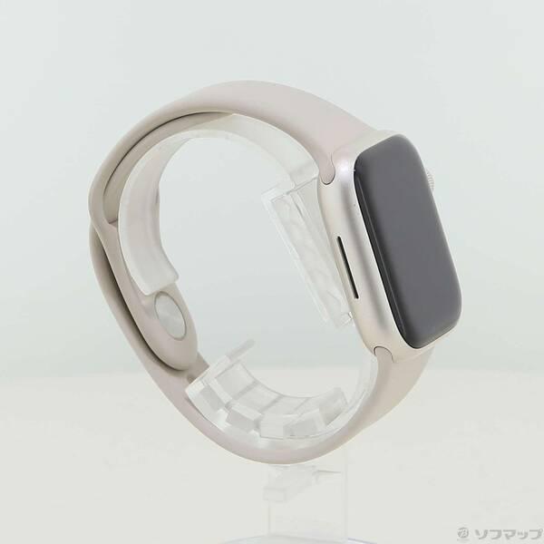 〔中古〕Apple(アップル) Apple Watch Series 8 GPS 41mm スターライトアルミニウムケース スターライトスポーツバンド〔349-ud〕 |  | 03
