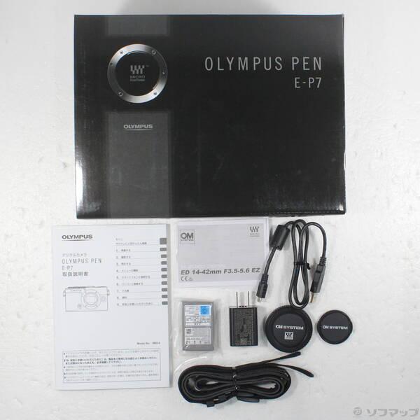 〔中古〕OLYMPUS(オリンパス) OLYMPUS PEN E-P7 14-42mm EZレンズキット シルバー〔352-ud〕 |  | 05