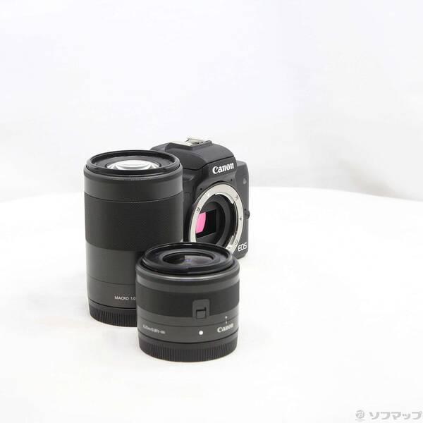 〔中古〕Canon(キヤノン) EOS Kiss M ダブルズームキット ブラック〔198-ud〕 |  | 03