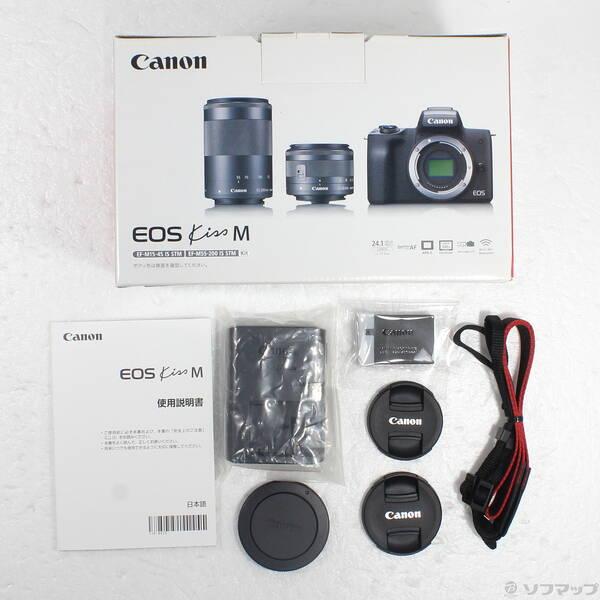 〔中古〕Canon(キヤノン) EOS Kiss M ダブルズームキット ブラック〔198-ud〕 |  | 05