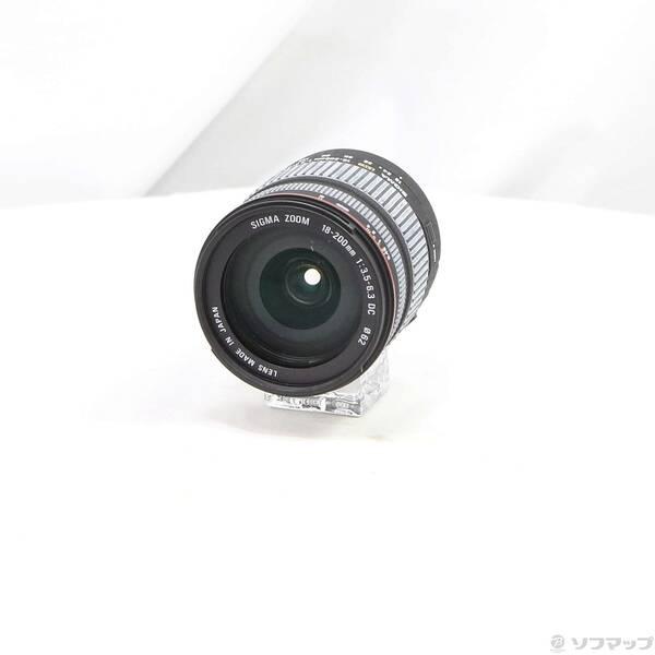 〔中古〕SIGMA(シグマ) SIGMA AF 18-200mm F3.5-6.3 DC (Canon用)〔262-ud〕 | 
