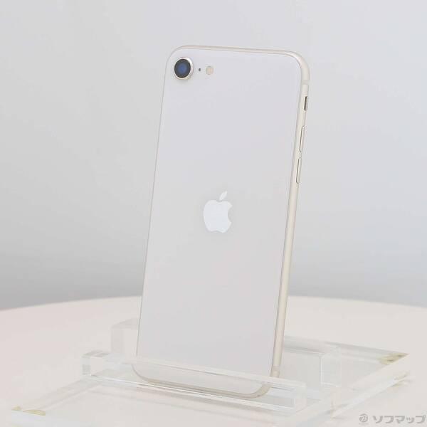 〔中古〕Apple(アップル) iPhone SE 第3世代 64GB スターライト MMYD3J／A SIMフリー〔258-ud〕 | 