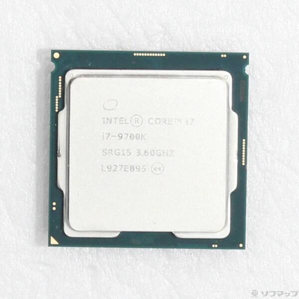 〔中古〕intel(インテル) Core i7 9700K 〔3.6GHz／LGA 1151〕〔262-ud〕 | 