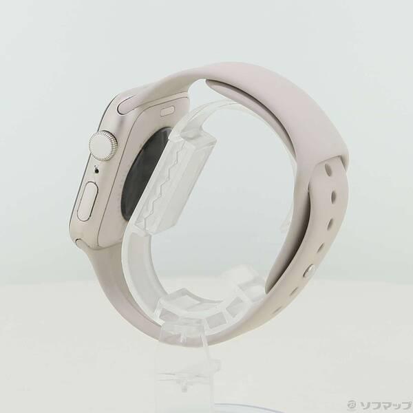 〔中古〕Apple(アップル) Apple Watch SE 第2世代 GPS 44mm スターライトアルミニウムケース スターライトスポーツバンド〔196-ud〕 |  | 01