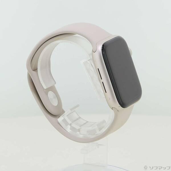 〔中古〕Apple(アップル) Apple Watch SE 第2世代 GPS 44mm スターライトアルミニウムケース スターライトスポーツバンド〔196-ud〕 |  | 03
