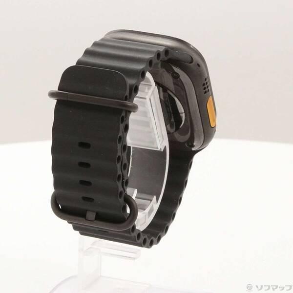〔中古〕Apple(アップル) Apple Watch Ultra 2 GPS + Cellular 49mm ブラックチタニウムケース ブラックオーシャンバンド〔377-ud〕 |  | 02