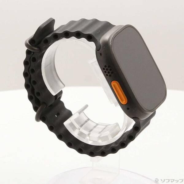 〔中古〕Apple(アップル) Apple Watch Ultra 2 GPS + Cellular 49mm ブラックチタニウムケース ブラックオーシャンバンド〔377-ud〕 |  | 03