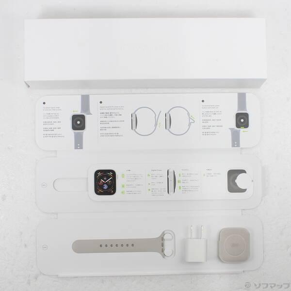 〔中古〕Apple(アップル) Apple Watch Series 4 GPS + Cellular 44mm ゴールドステンレススチールケース ストーンスポーツバンド〔196-ud〕 |  | 04