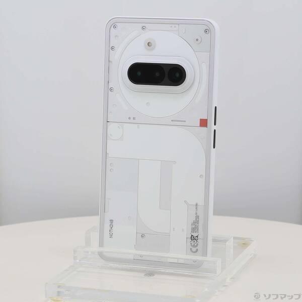 〔中古〕Nothing Phone (3a) 128GB ホワイト A10400155 SIMフリー〔349-ud〕 | 