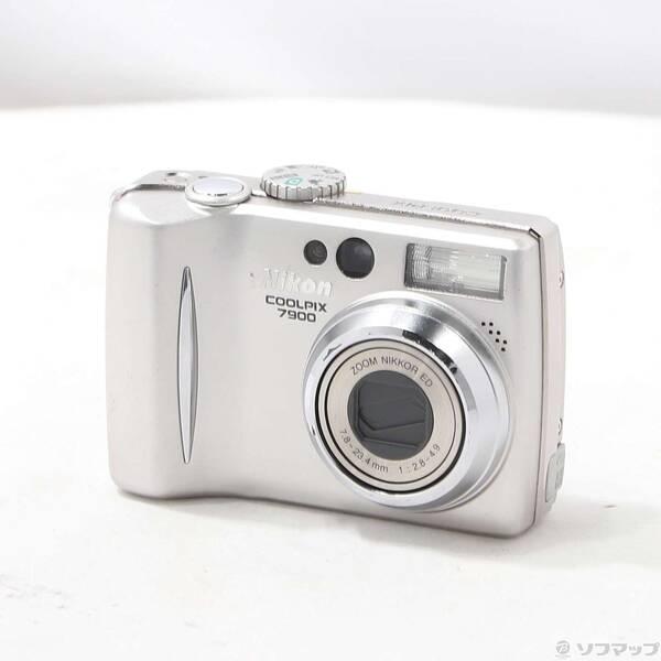 〔中古〕Nikon(ニコン) COOLPIX 7900 (710万画素／3倍ズーム／プライムシルバー)〔305-ud〕 | 