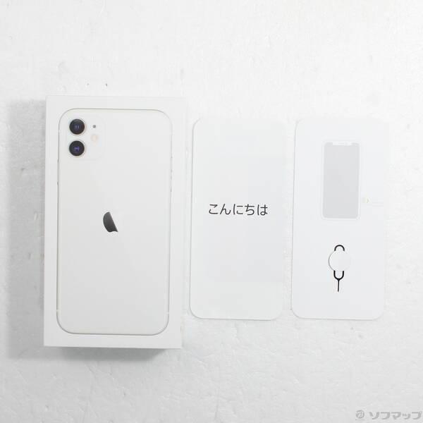 〔中古〕Apple(アップル) iPhone11 128GB ホワイト MWM22J／A SIMフリー〔247-ud〕 |  | 04