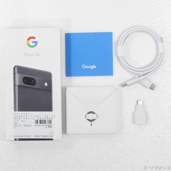 〔中古〕GOOGLE(グーグル) Google Pixel 7a 128GB チャコール GA03694-JP auロック解除SIMフリー〔349-ud〕 |  | 04