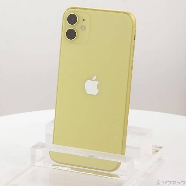 〔中古〕Apple(アップル) iPhone11 128GB イエロー MWM42J／A SIMフリー〔258-ud〕 | 
