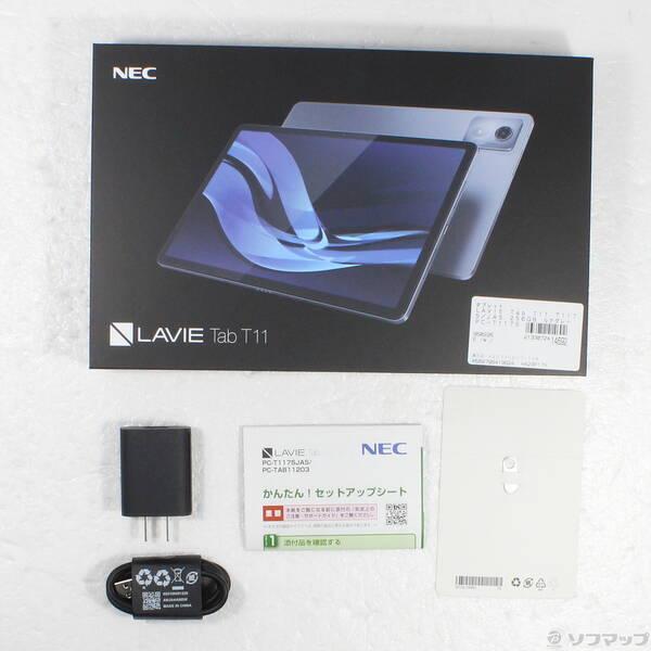 〔中古〕NEC(エヌイーシー) 〔展示品〕 LAVIE Tab T11 T1175／JAS 256GB ルナグレー PC-T1175JAS Wi-Fi〔295-ud〕 |  | 04