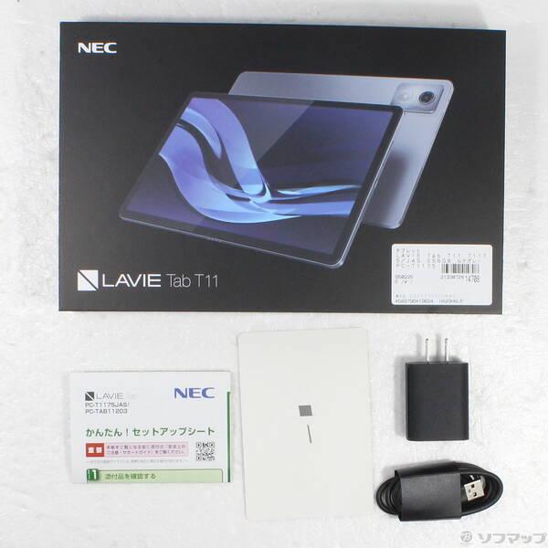 〔中古〕NEC(エヌイーシー) 〔展示品〕 LAVIE Tab T11 T1175／JAS 256GB ルナグレー PC-T1175JAS Wi-Fi〔295-ud〕 |  | 04