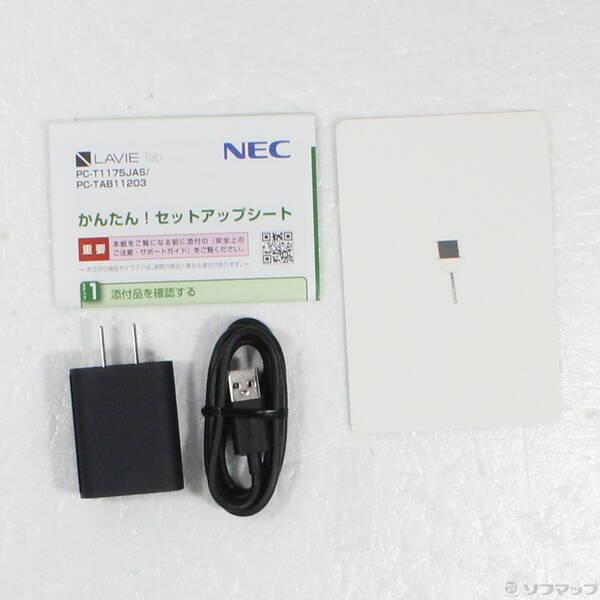 〔中古〕NEC(エヌイーシー) 〔展示品〕 LAVIE Tab T11 T1175／JAS 256GB ルナグレー PC-T1175JAS Wi-Fi〔269-ud〕 |  | 04