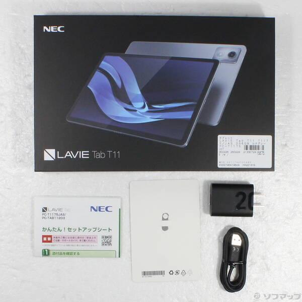 〔中古〕NEC(エヌイーシー) 〔展示品〕 LAVIE Tab T11 T1175／JAS 256GB ルナグレー PC-T1175JAS Wi-Fi〔349-ud〕 |  | 04