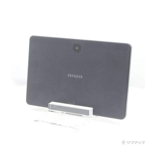 〔中古〕aiwa(アイワ) 〔展示品〕 aiwa tab AE10 64GB ブラック JA4-TBA1009 Wi-Fi〔269-ud〕 | 