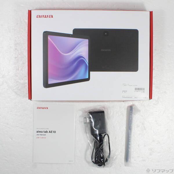 〔中古〕aiwa(アイワ) 〔展示品〕 aiwa tab AE10 64GB ブラック JA4-TBA1009 Wi-Fi〔269-ud〕 |  | 04