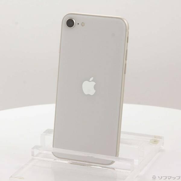 〔中古〕Apple(アップル) iPhone SE 第3世代 64GB スターライト MMYD3J／A SIMフリー〔198-ud〕 | 
