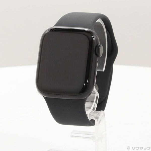 〔中古〕Apple(アップル) Apple Watch Series 9 GPS 41mm ミッドナイトアルミニウムケース ミッドナイトスポーツバンド〔377-ud〕 | 