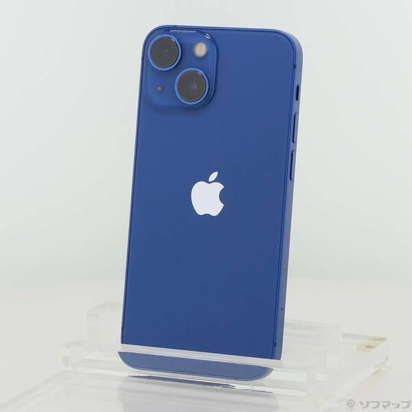 〔中古〕Apple(アップル) iPhone13 mini 128GB ブルー MLJH3J／A SIMフリー〔269-ud〕 | 