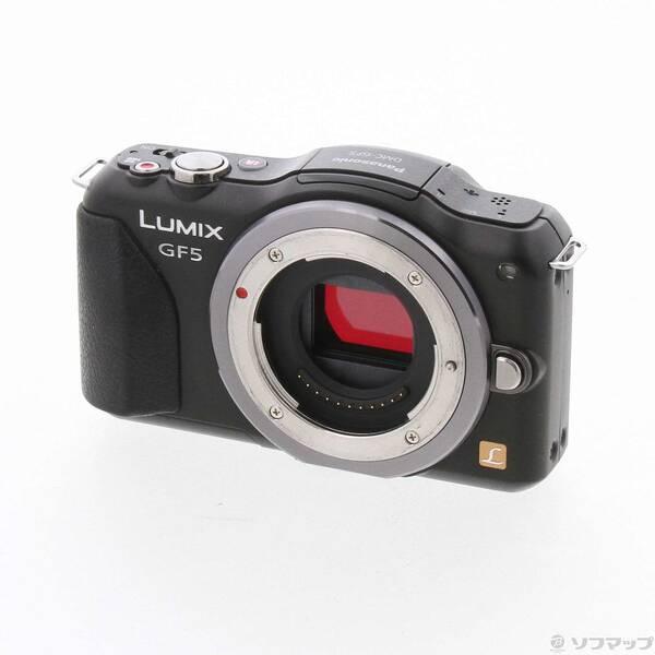 〔中古〕Panasonic(パナソニック) LUMIX DMC-GF5-K ボディ エスプリブラック〔262-ud〕 | 
