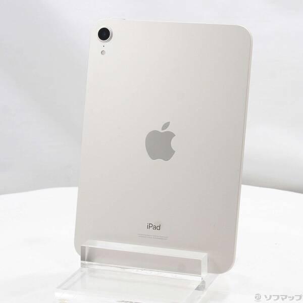 〔中古〕Apple(アップル) iPad mini 第6世代 64GB スターライト MK7P3J／A Wi-Fi〔276-ud〕 | 