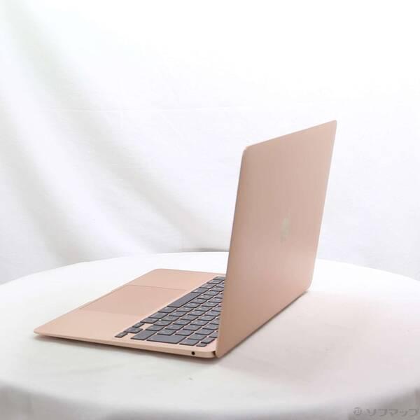 〔中古〕Apple(アップル) MacBook Air 13.3-inch Late-2020 MGND3J／A Apple M1 8コアCPU_7コアGPU 8GB SSD256GB ゴールド 〔15.3 Sequoia〕〔349-ud〕 |  | 01