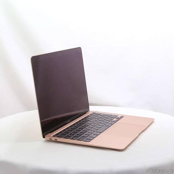 〔中古〕Apple(アップル) MacBook Air 13.3-inch Late-2020 MGND3J／A Apple M1 8コアCPU_7コアGPU 8GB SSD256GB ゴールド 〔15.3 Sequoia〕〔349-ud〕 |  | 03