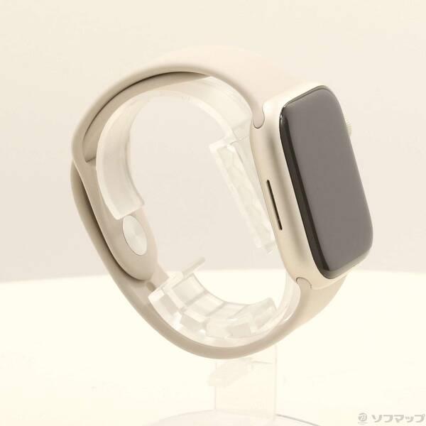 〔中古〕Apple(アップル) Apple Watch Series 8 GPS 45mm スターライトアルミニウムケース スターライトスポーツバンド〔352-ud〕 |  | 03