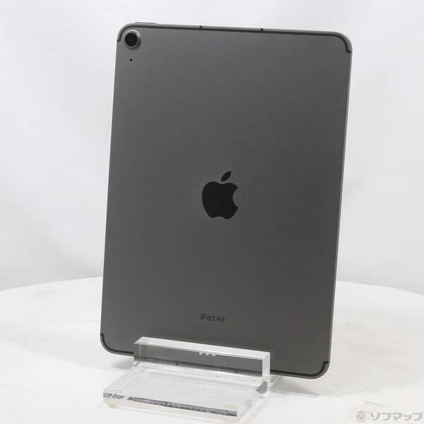 〔中古〕Apple(アップル) iPad Air 第5世代 64GB スペースグレイ MM6R3J／A SoftBankロック解除SIMフリー〔295-ud〕 | 