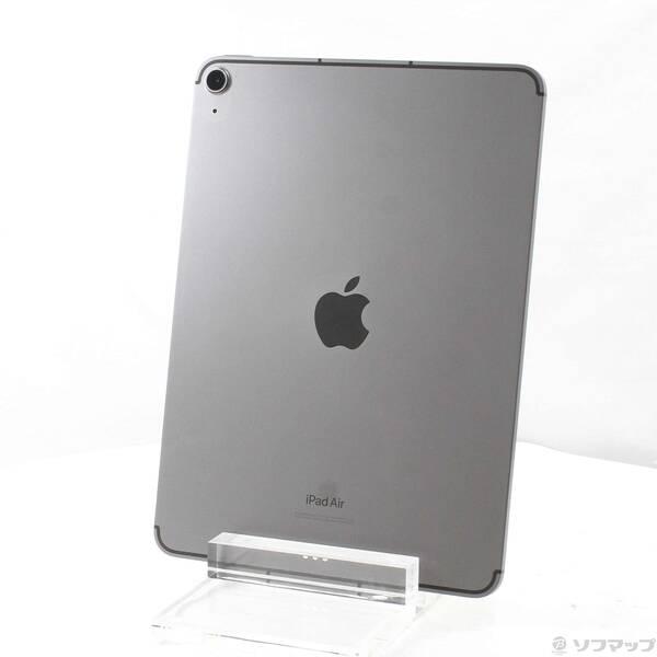 〔中古〕Apple(アップル) iPad Air 第5世代 64GB スペースグレイ MM6R3J／A SoftBankロック解除SIMフリー〔305-ud〕 | 