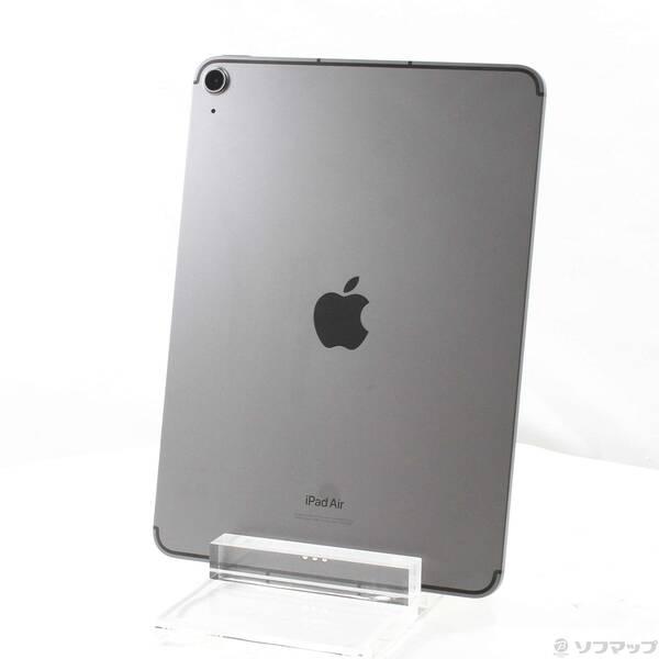 〔中古〕Apple(アップル) iPad Air 第5世代 64GB スペースグレイ MM6R3J／A SoftBankロック解除SIMフリー〔276-ud〕 | 