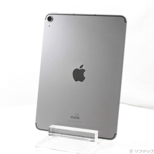 〔中古〕Apple(アップル) iPad Air 第5世代 64GB スペースグレイ MM6R3J／A SoftBankロック解除SIMフリー〔305-ud〕 | 