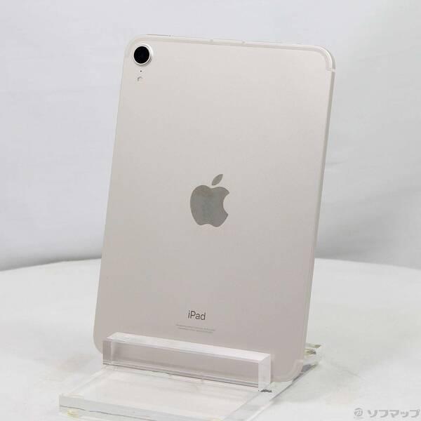 〔中古〕Apple(アップル) iPad mini 第6世代 64GB スターライト MK8C3J／A SoftBankロック解除SIMフリー〔348-ud〕 | 