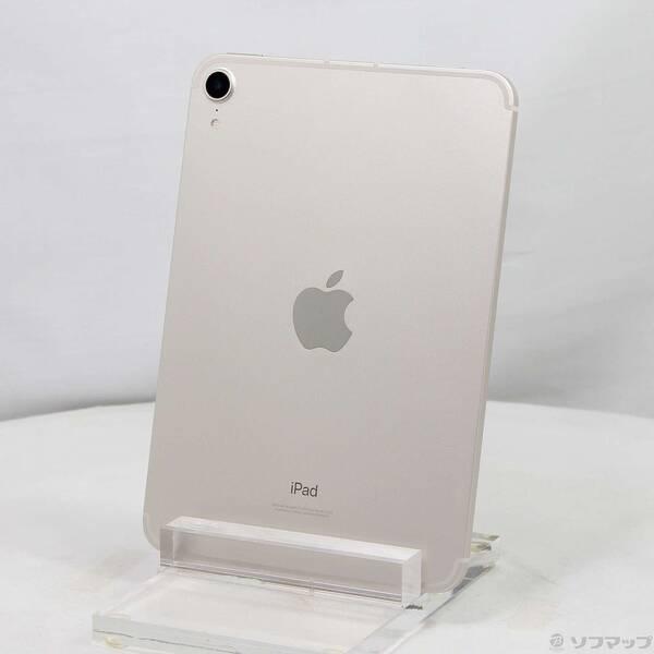 〔中古〕Apple(アップル) iPad mini 第6世代 64GB スターライト MK8C3J／A SoftBankロック解除SIMフリー〔352-ud〕 | 