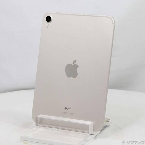 〔中古〕Apple(アップル) iPad mini 第6世代 64GB スターライト MK8C3J／A SoftBankロック解除SIMフリー〔352-ud〕 | 