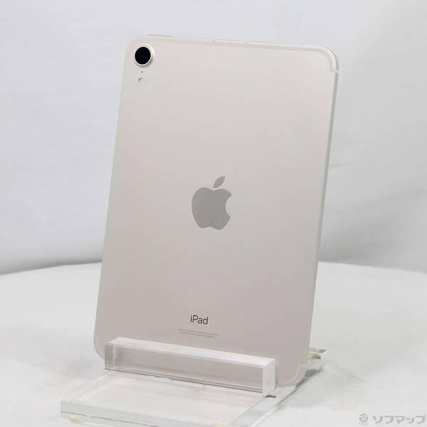 〔中古〕Apple(アップル) iPad mini 第6世代 64GB スターライト MK8C3J／A SoftBankロック解除SIMフリー〔348-ud〕 | 