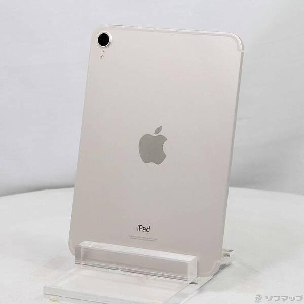 〔中古〕Apple(アップル) iPad mini 第6世代 64GB スターライト MK8C3J／A SoftBankロック解除SIMフリー〔348-ud〕 | 