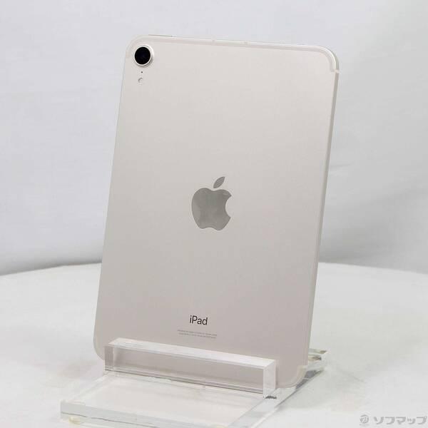 〔中古〕Apple(アップル) iPad mini 第6世代 64GB スターライト MK8C3J／A SoftBankロック解除SIMフリー〔368-ud〕 | 