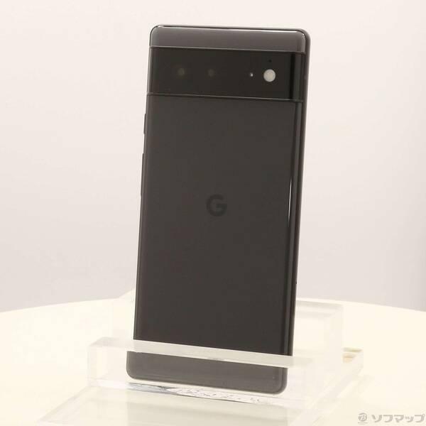 〔中古〕GOOGLE(グーグル) Google Pixel 6 128GB ストーミーブラック GA02900 au SIMフリー〔258-ud〕 | 