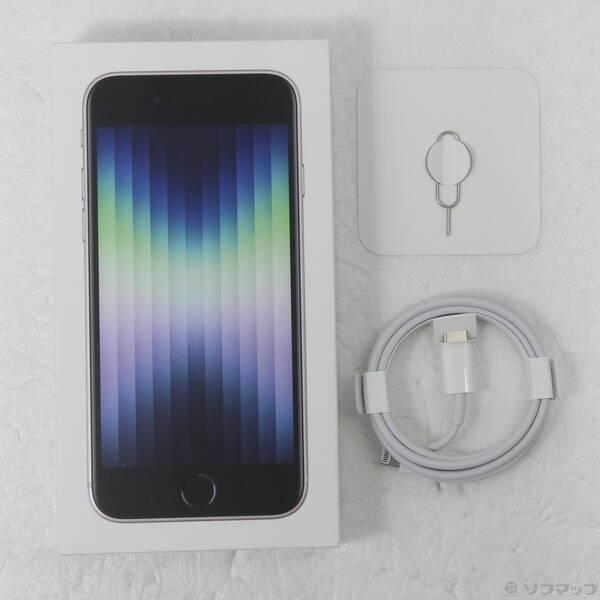〔中古〕Apple(アップル) iPhone SE 第3世代 64GB スターライト MMYD3J／A SIMフリー〔269-ud〕 |  | 04