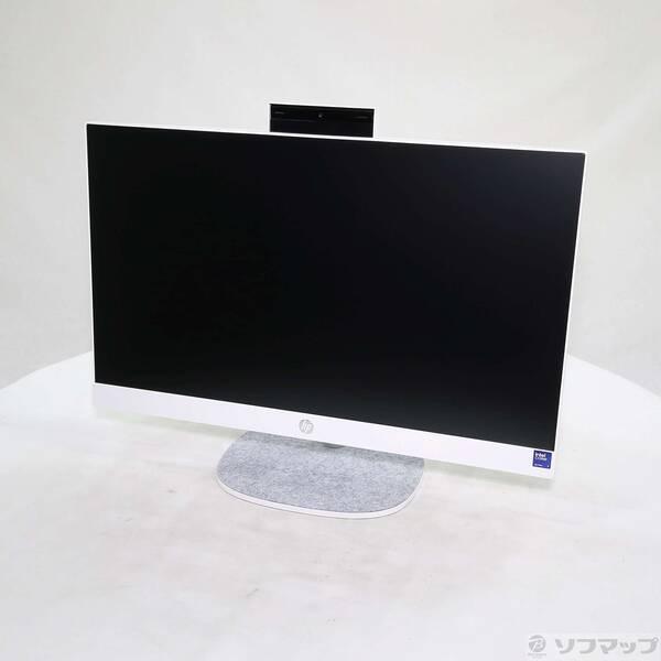 〔中古〕hp(エイチピー) HP All-in-One 24-cr2000jp BD5A7PA-AAAB シェルホワイト〔348-ud〕 | 