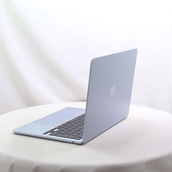 〔中古〕Apple(アップル) MacBook Air 13.6-inch Early-2025 MC6U4J／A Apple M4 10コアCPU_10コアGPU 16GB SSD512GB スカイブルー 〔15.7 Sequoia〕〔297-ud〕 |  | 01