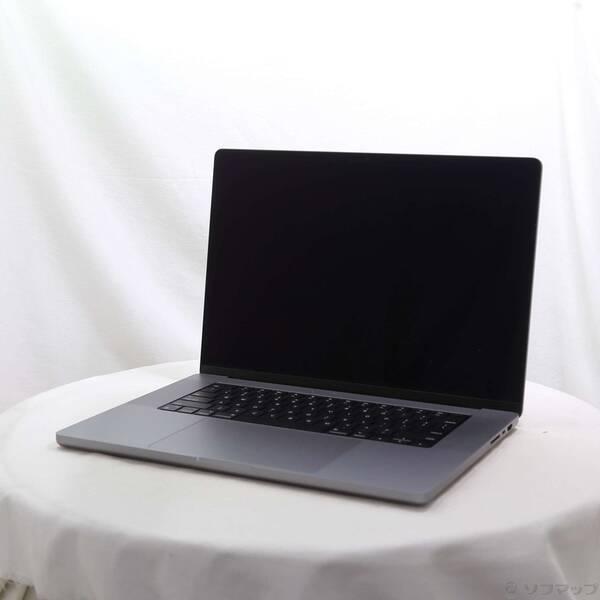 〔中古〕MacBook Pro 16.2-inch Late-2021 MK193J／A Apple M1 Pro 10コアCPU_16コアGPU 32GB SSD4TB スペースグレイ 〔15.3 Sequoia〕〔262-ud〕 | 