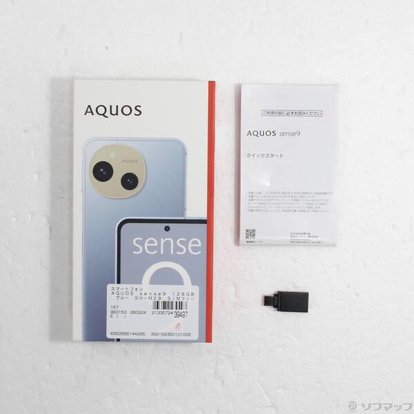 〔中古〕SHARP(シャープ) AQUOS sense9 128GB ブルー SH-M29 SIMフリー〔258-ud〕 |  | 04
