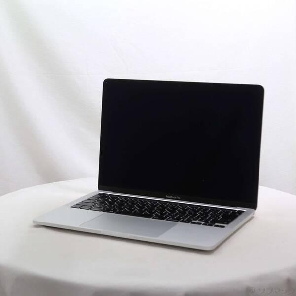 〔中古〕Apple(アップル) MacBook Pro 13.3-inch Late-2020 MYDC2J／A Apple M1 8コアCPU_8コアGPU 16GB SSD512GB シルバー 〔15.7 Sequoia〕〔262-ud〕 | 