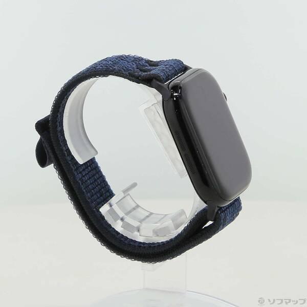 〔中古〕Apple(アップル) Apple Watch Series 10 GPS 46mm ジェットブラックアルミニウムケース ブラック／ブルーNikeスポーツループ〔196-ud〕 |  | 03